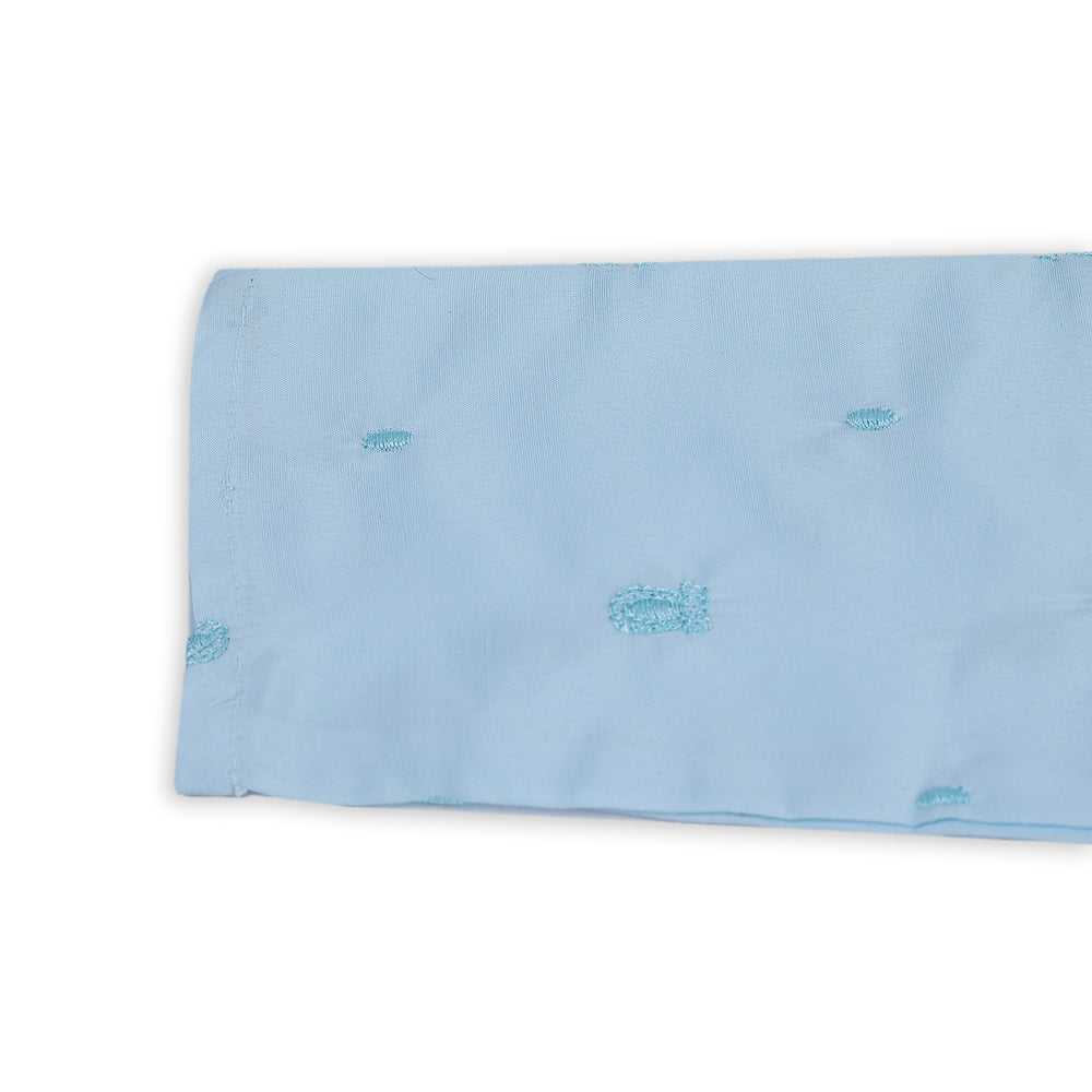 Boys Embroidered Shalwar Suit - Sky Blue, Boys Shalwar Kameez, Chase Value, Chase Value