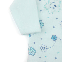 Newborn Boys Full Sleeves Suit - Sky Blue