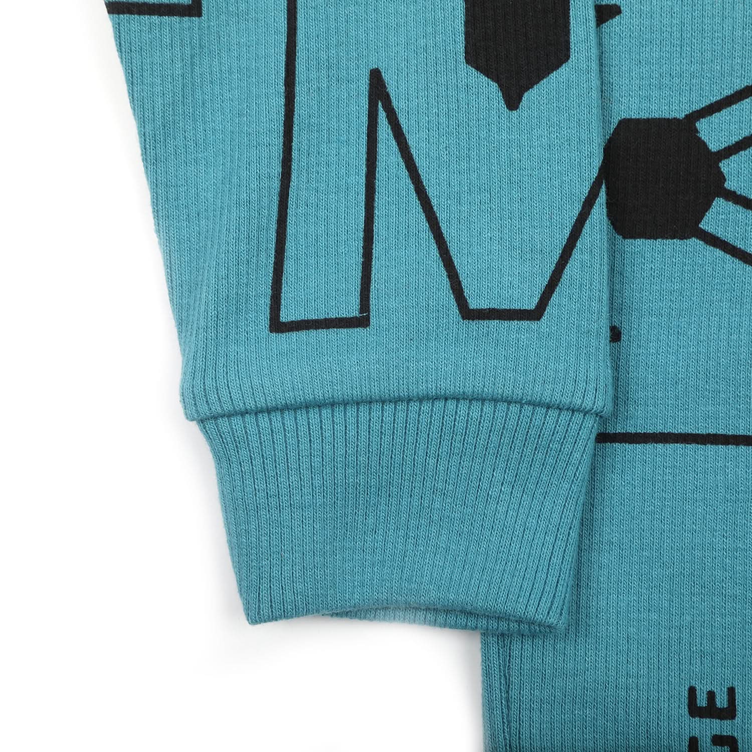 Boys Full Sleeves SweatShirt - Steel Blue, Boys Hoodies & Sweat Shirts, Chase Value, Chase Value