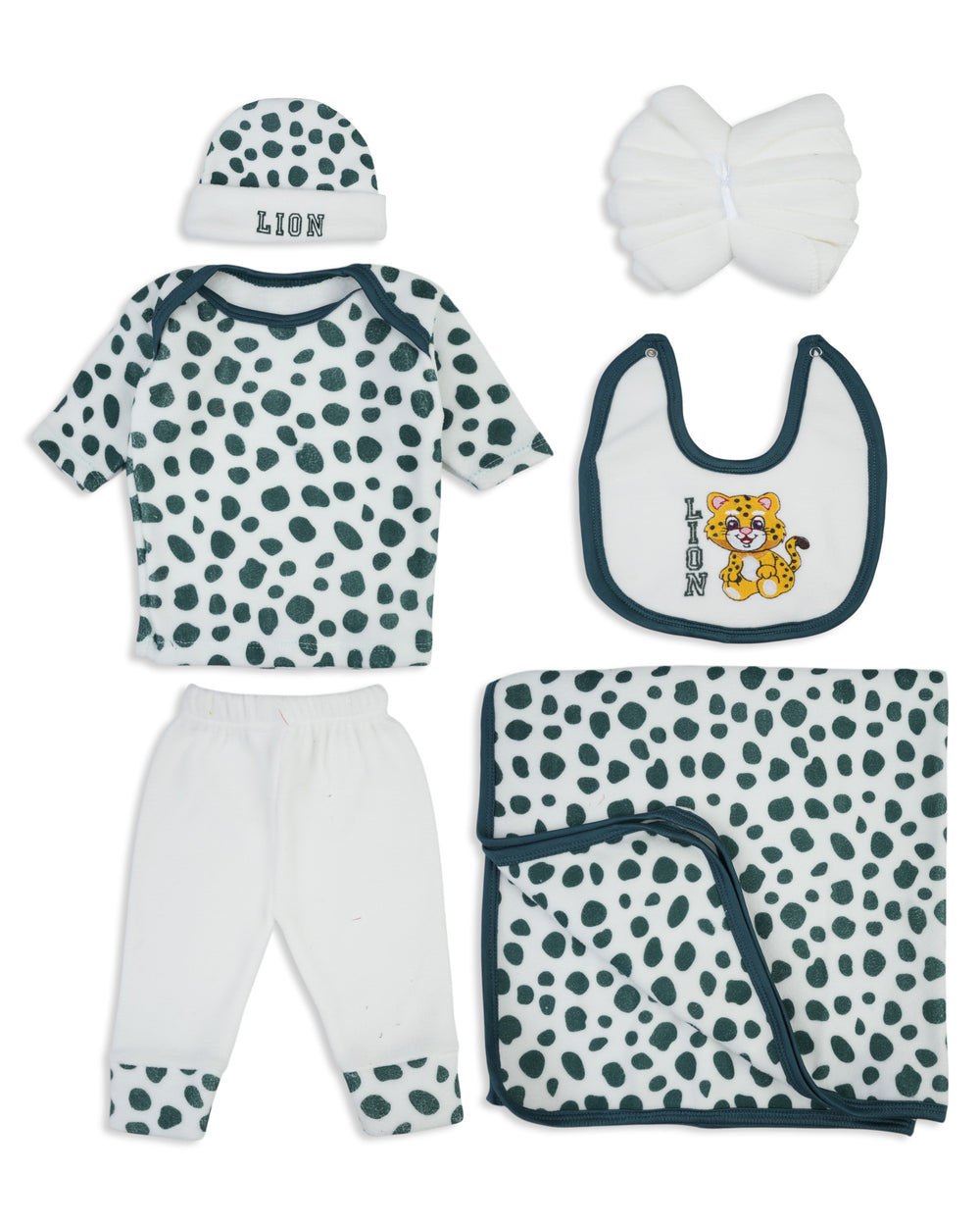 Newborn 9-Piece Hanger Set – Lion, Newborn Gift Set, Chase Value, Chase Value