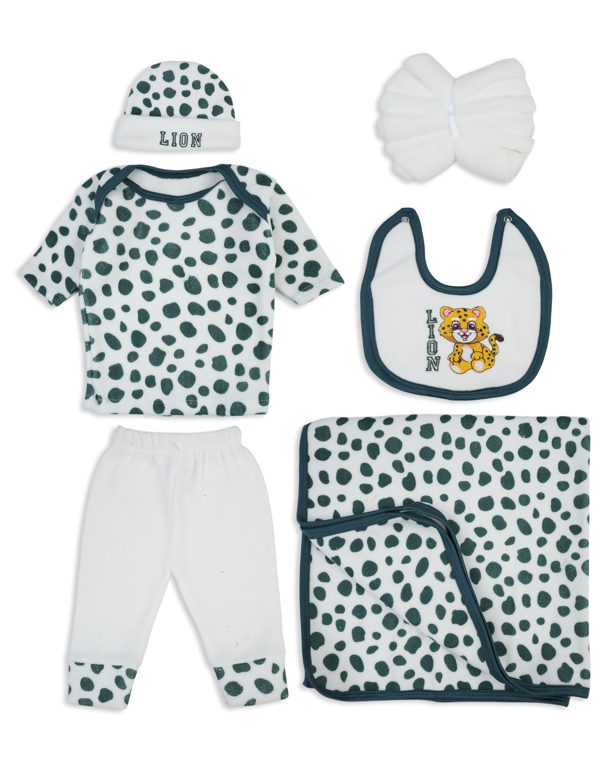 Newborn 9-Piece Hanger Set – Lion, Newborn Gift Set, Chase Value, Chase Value