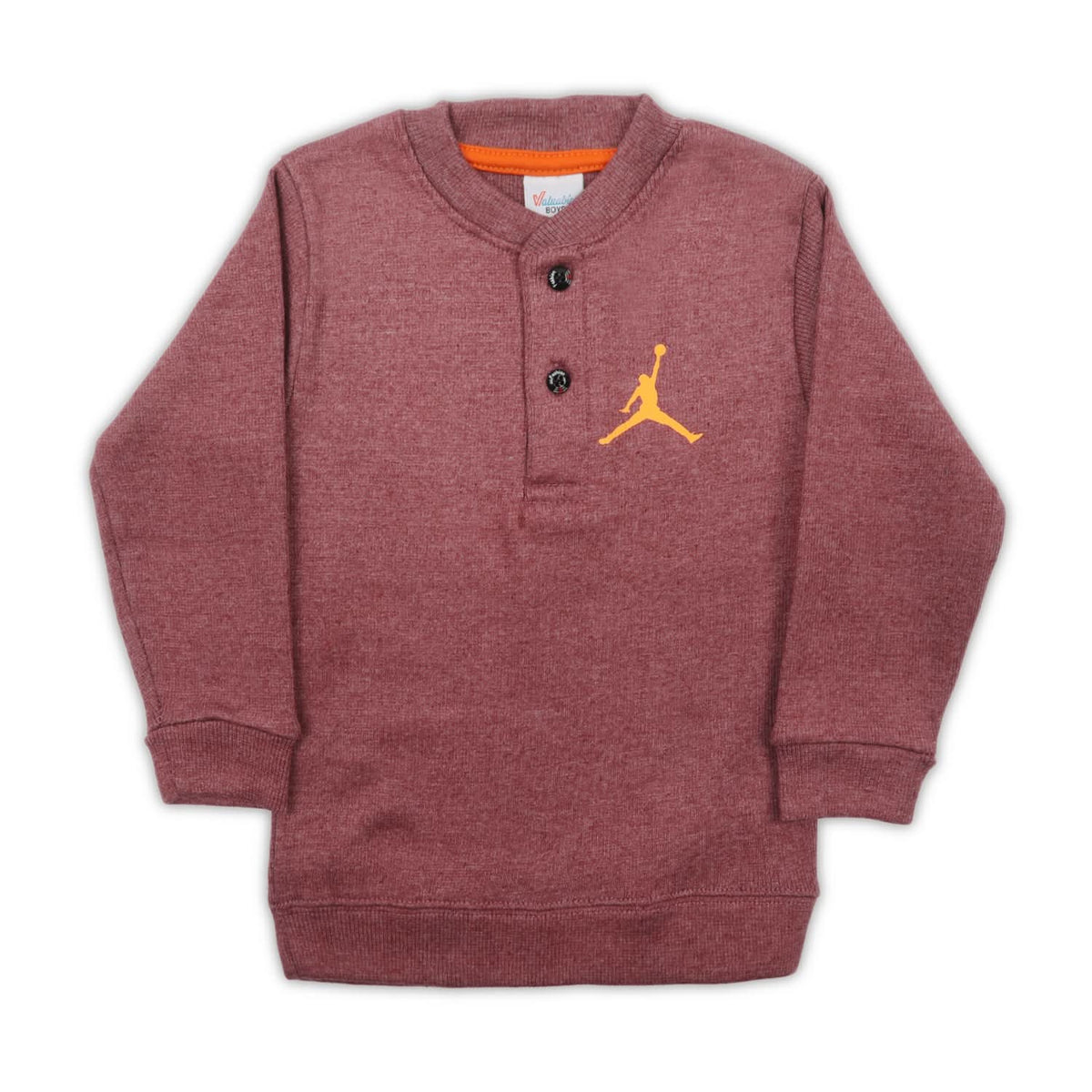 Boys Full Sleeves SweatShirt - Tea Pink, Boys Hoodies & Sweat Shirts, Chase Value, Chase Value