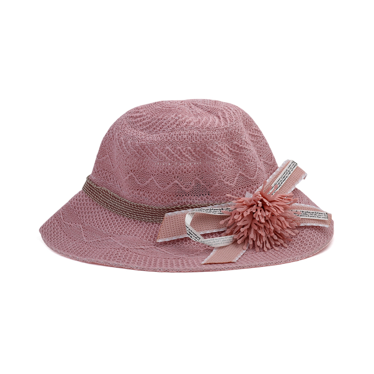 Women's Floppy Hat - Tea Pink, Women Caps & Hats, Chase Value, Chase Value