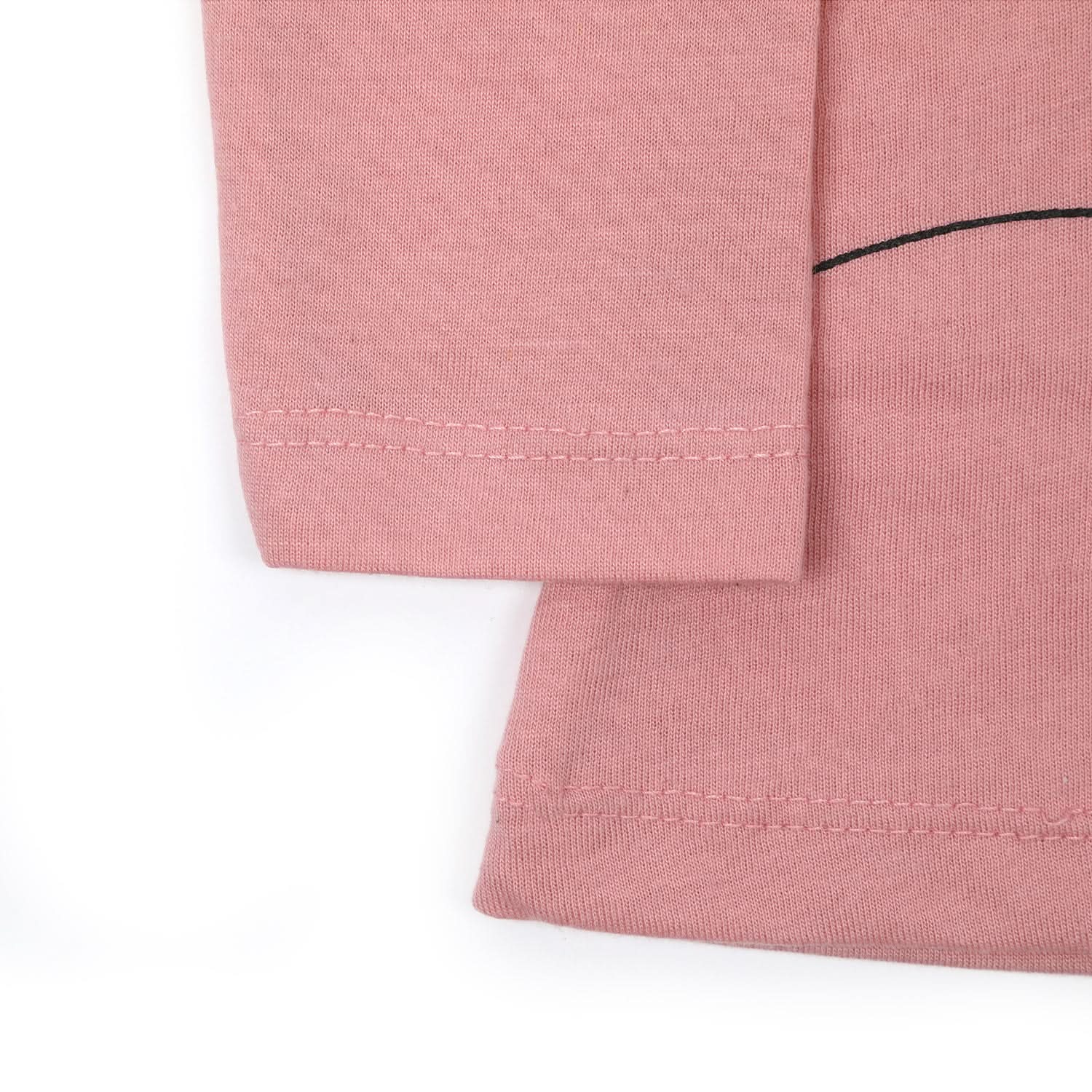 Girls Full Sleeves T-Shirt - Tea Pink, Girls T-Shirts, Chase Value, Chase Value