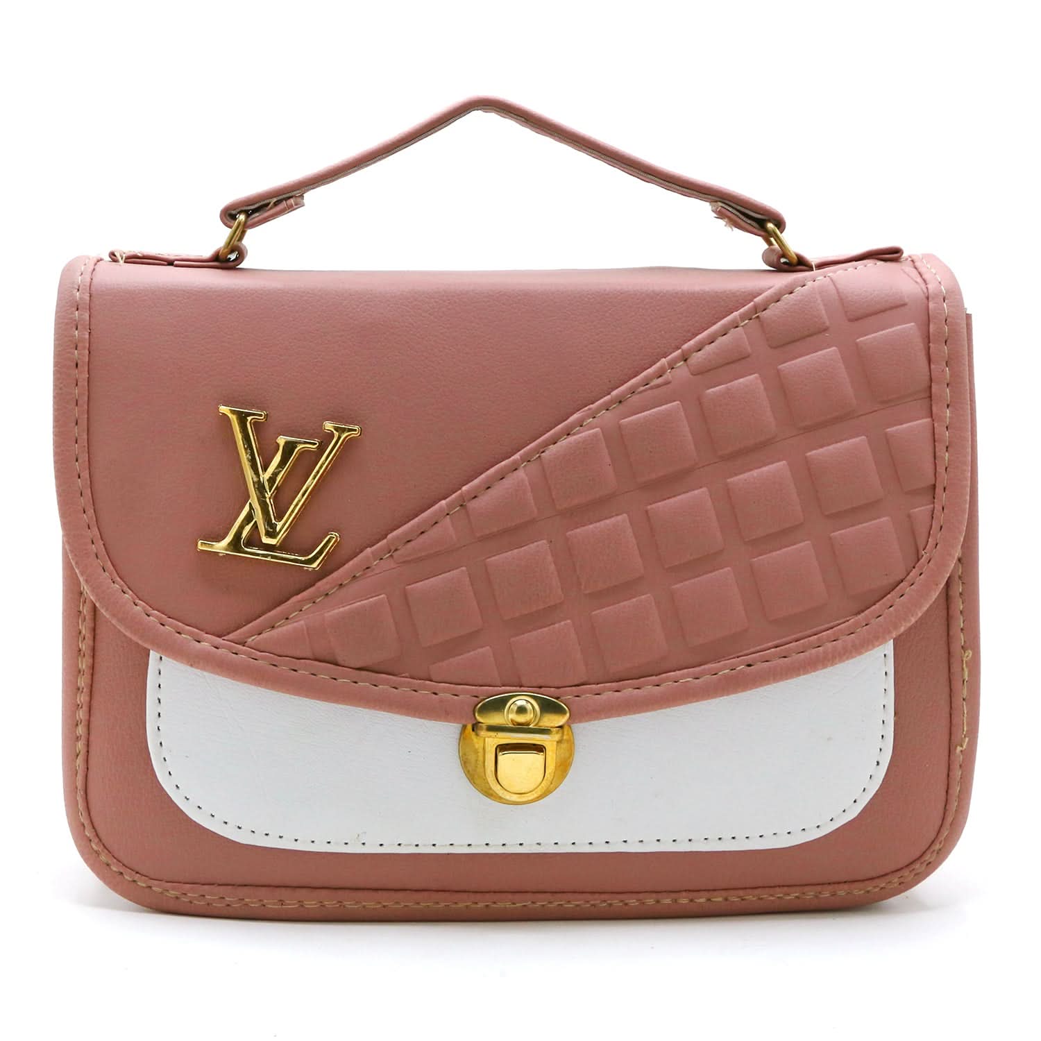 Women's Shoulder Bag - Tea Pink, Women Bags, Chase Value, Chase Value
