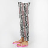 Women's Terry Trouser - White Pink, Women Pants & Tights, Chase Value, Chase Value