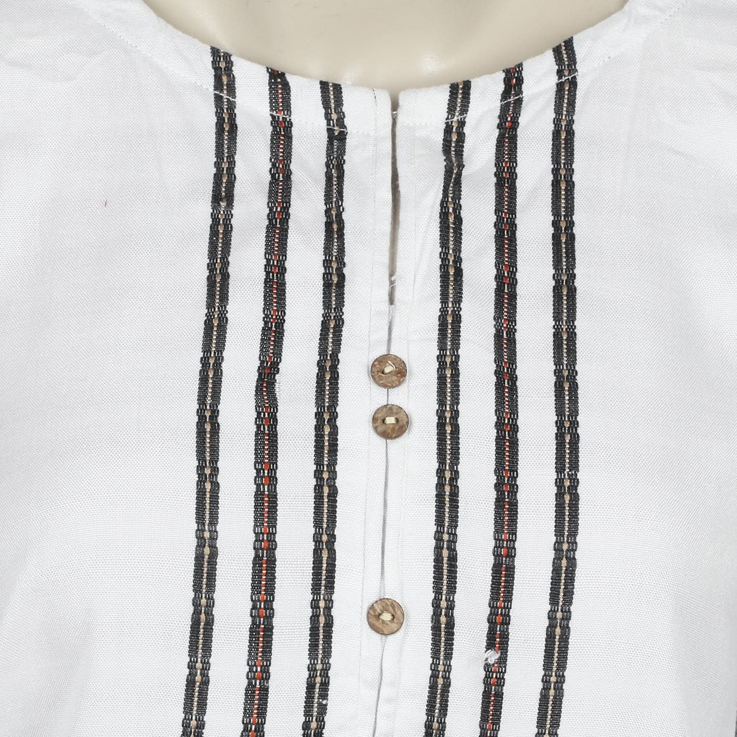 Women's Kurti - White, Women Ready Kurtis, Chase Value, Chase Value