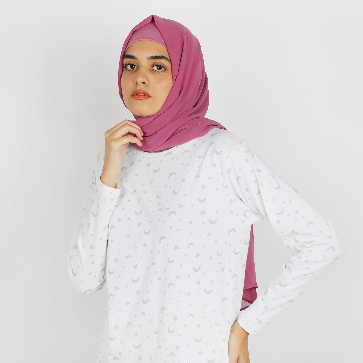 Women Full Sleeves 2pcs Suit - White, Women Co-Ord Set, Chase Value, Chase Value