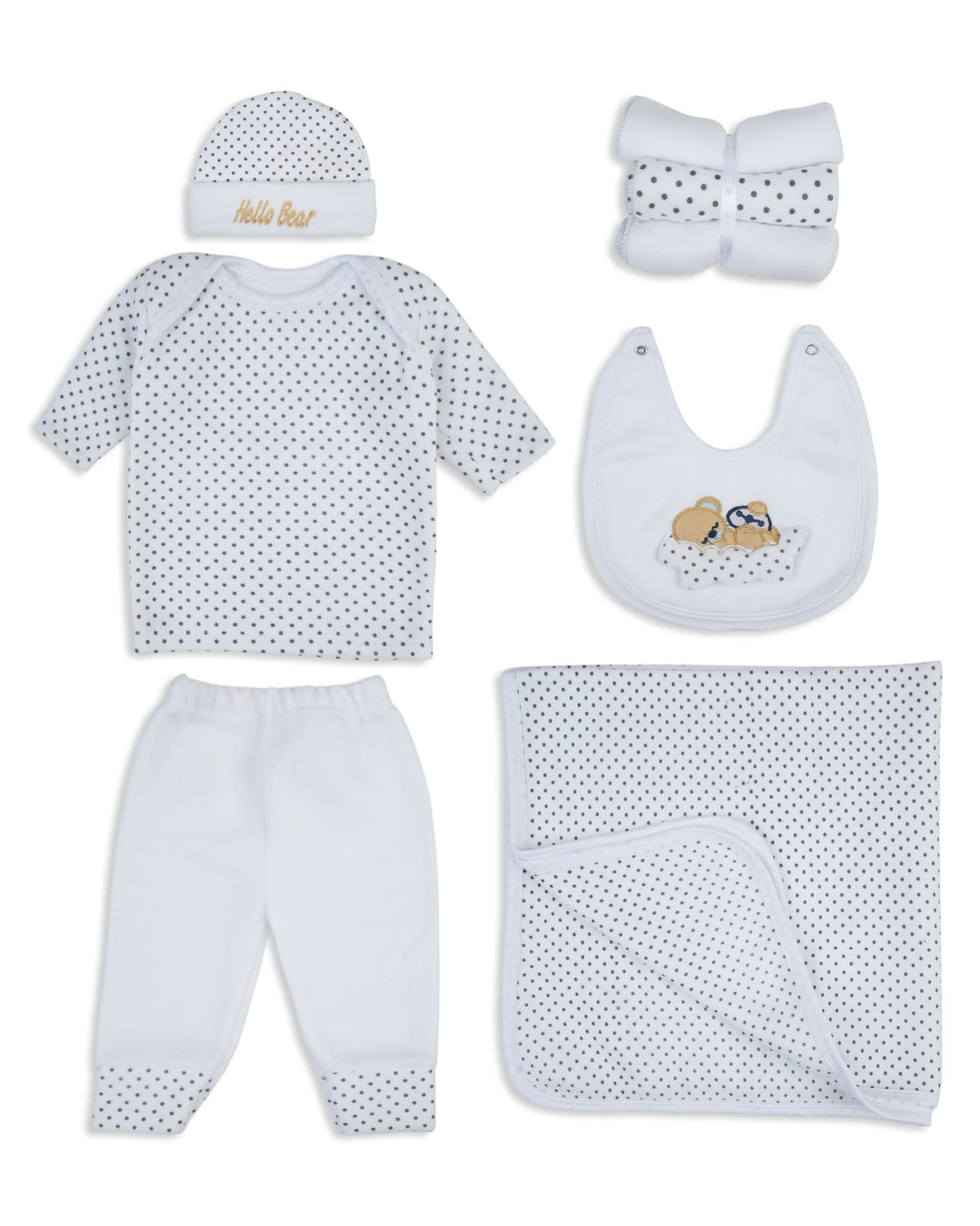 Newborn 9-Piece Hanger Set – Cloud, Newborn Gift Set, Chase Value, Chase Value
