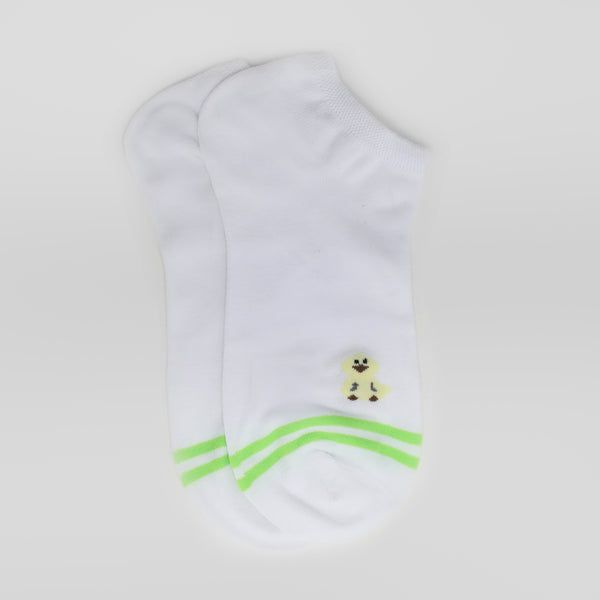 Women's Ankle Socks - White