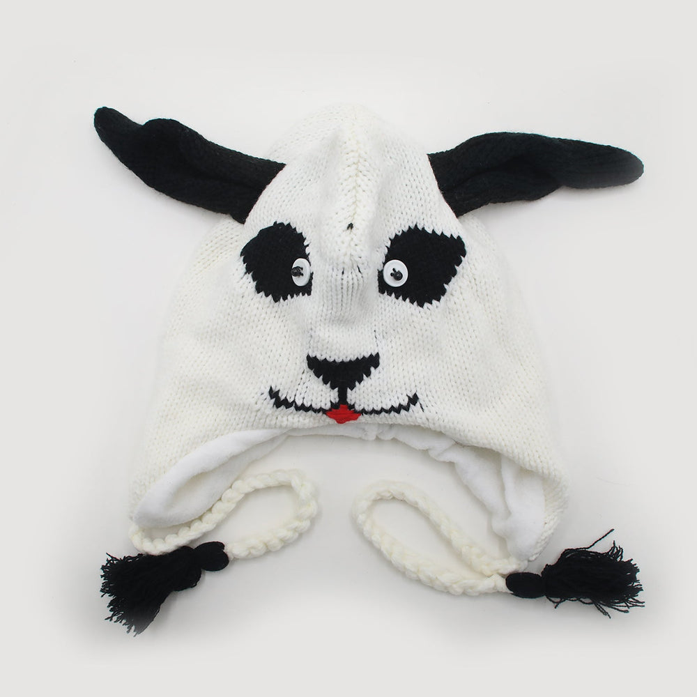 Kids Woolen Cap - White, Boys Caps & Gloves, Chase Value, Chase Value