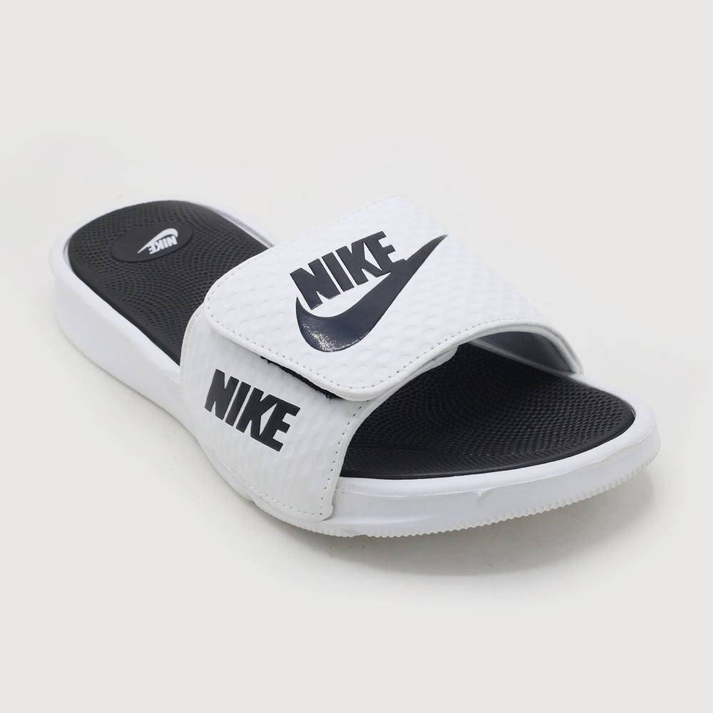 Men's Slider - White, Men's Slippers, Chase Value, Chase Value