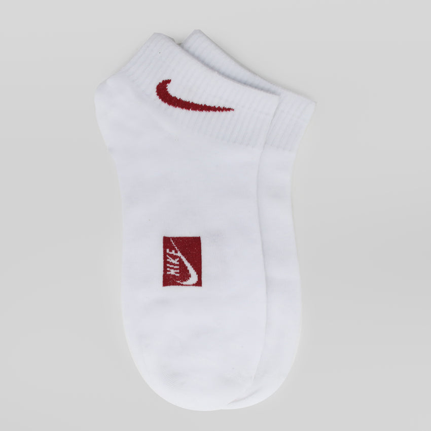 Men's Ankle Socks - White