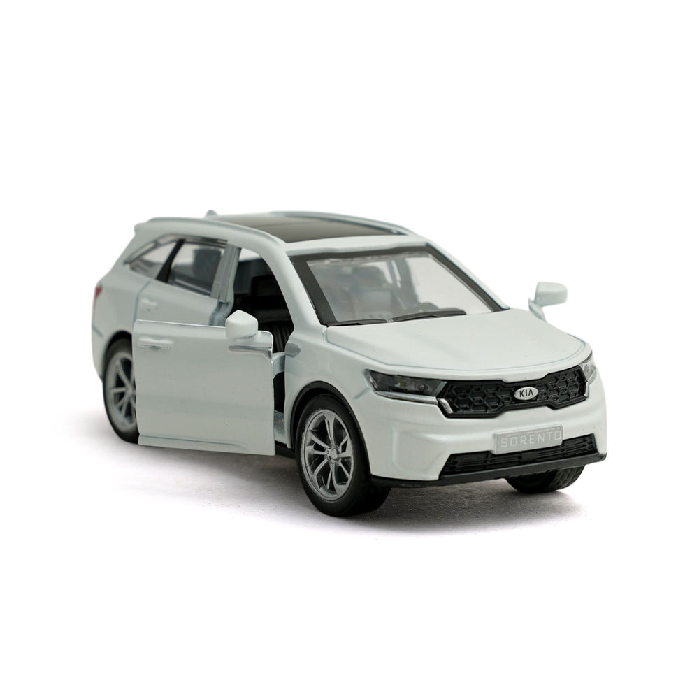 Die Cast Car With Light And Sound - White, Die-cast Model Car, Chase Value, Chase Value