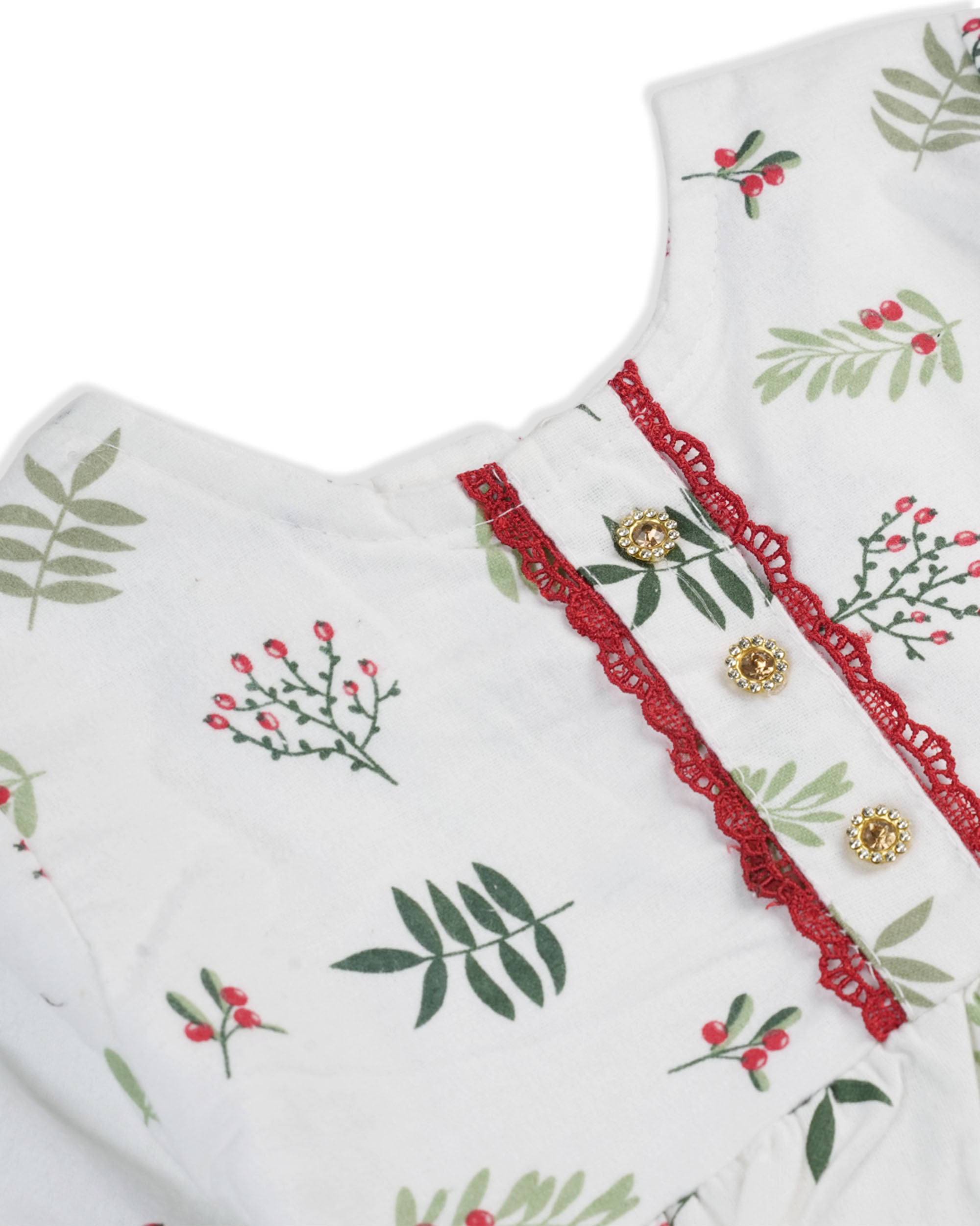 Girls Frock - White, Girls Frocks, Chase Value, Chase Value