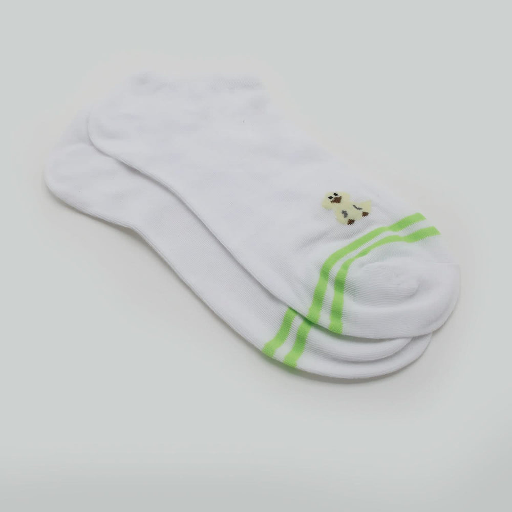 Women's Ankle Socks - White, Women Socks Stocking & Gloves, Chase Value, Chase Value