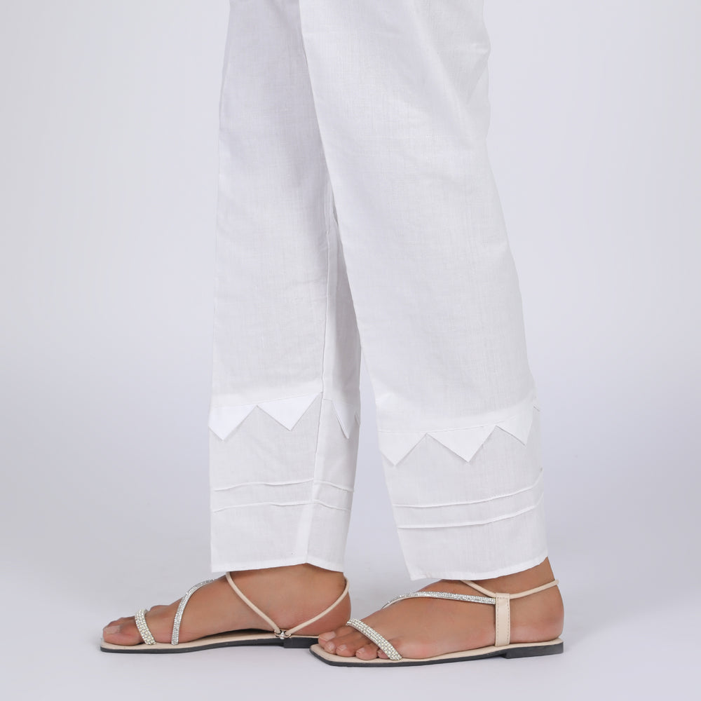 Women's Trouser - White, Women Pants & Tights, Chase Value, Chase Value