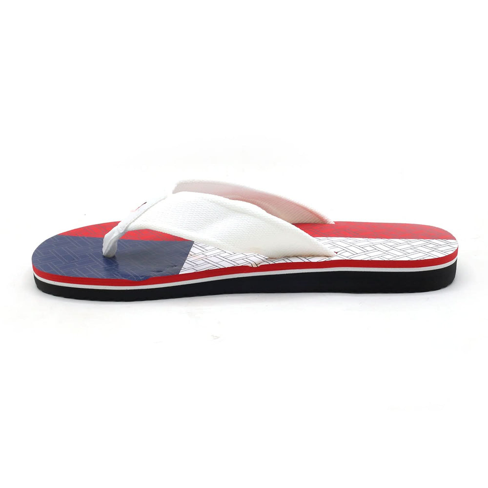 Men's Flip Flop - White, Men's Slippers, Chase Value, Chase Value