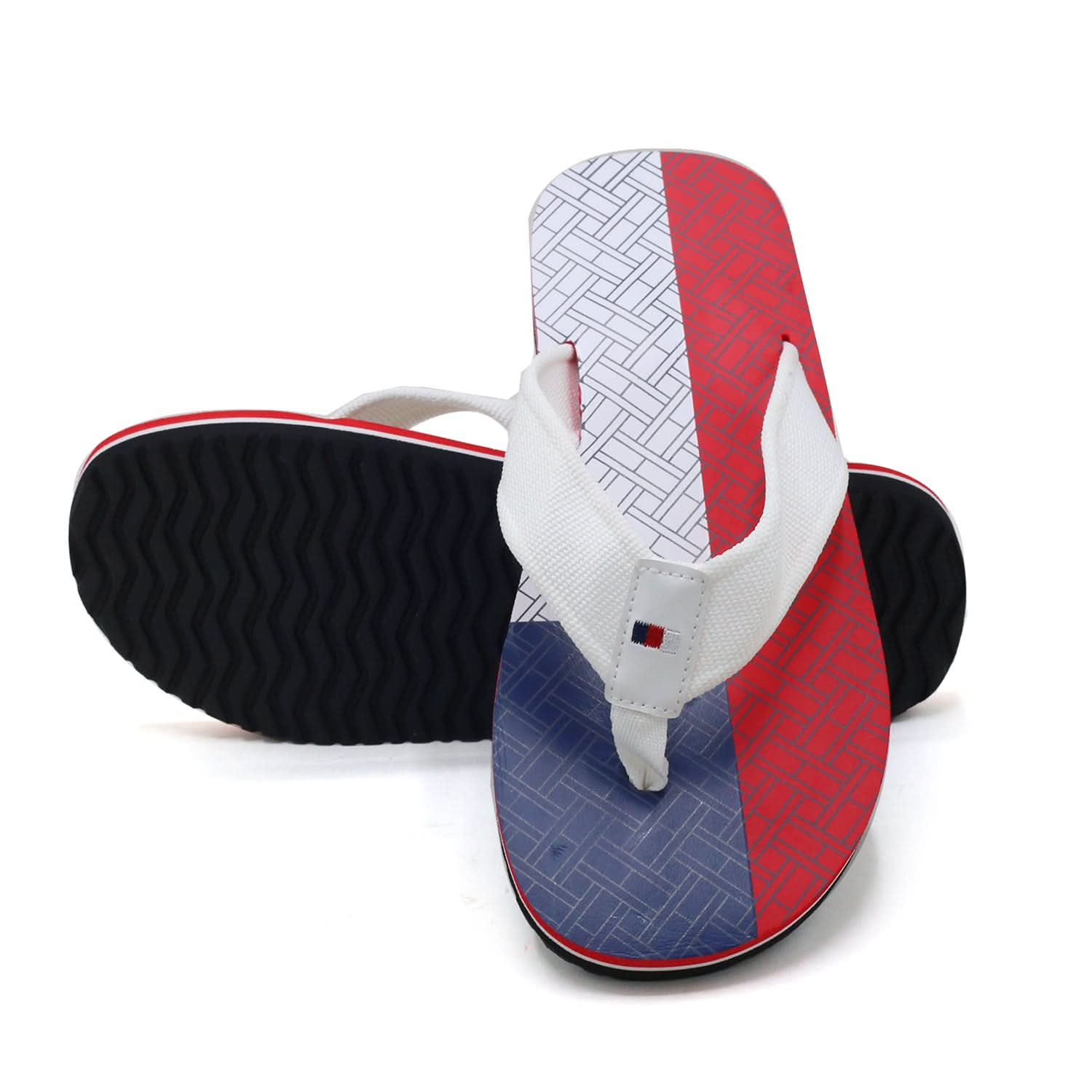 Men's Flip Flop - White, Men's Slippers, Chase Value, Chase Value