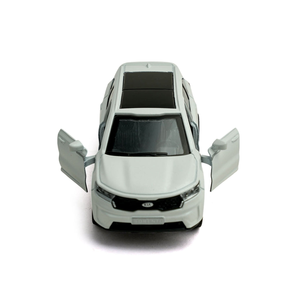 Die Cast Car With Light And Sound - White, Die-cast Model Car, Chase Value, Chase Value