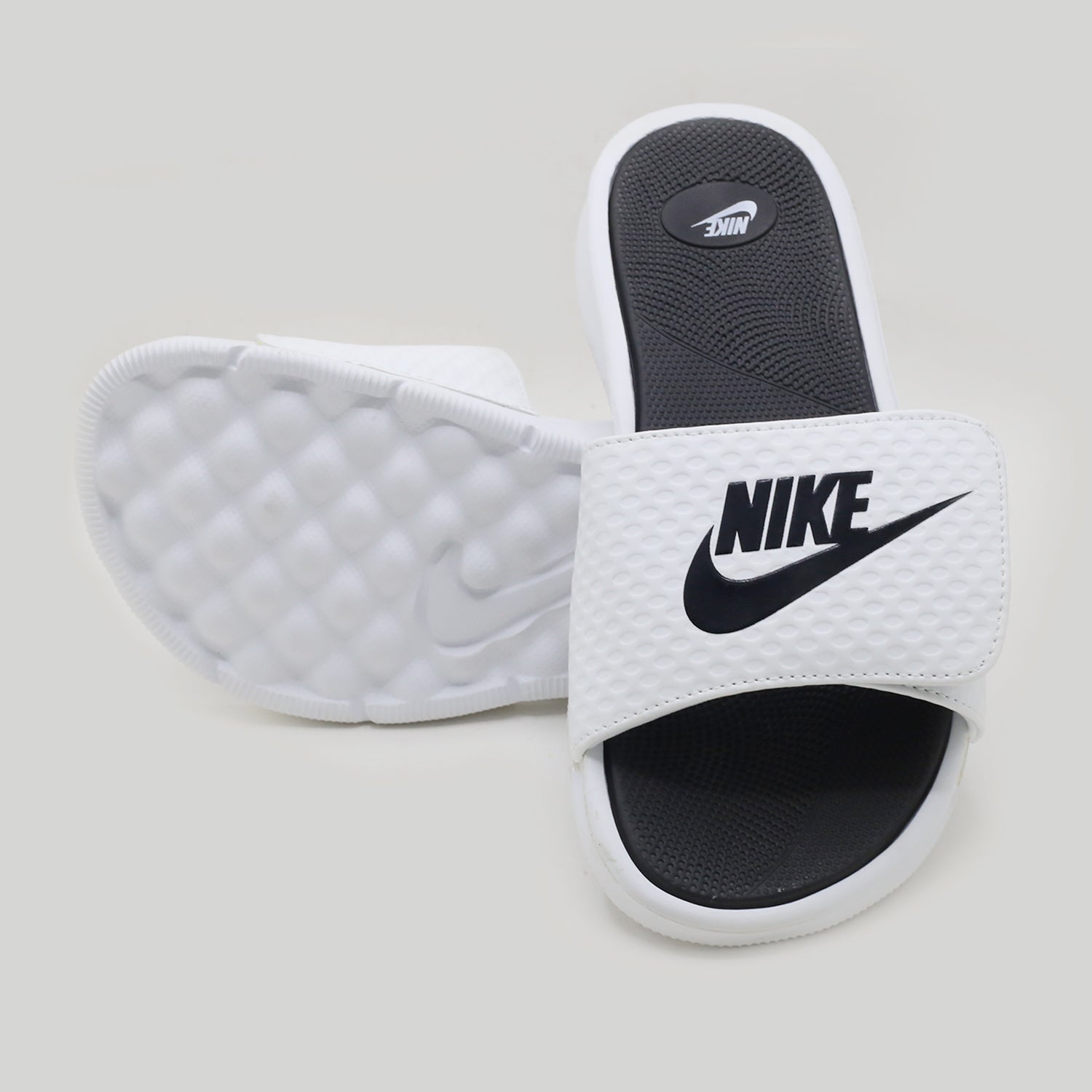 Men's Slider - White, Men's Slippers, Chase Value, Chase Value