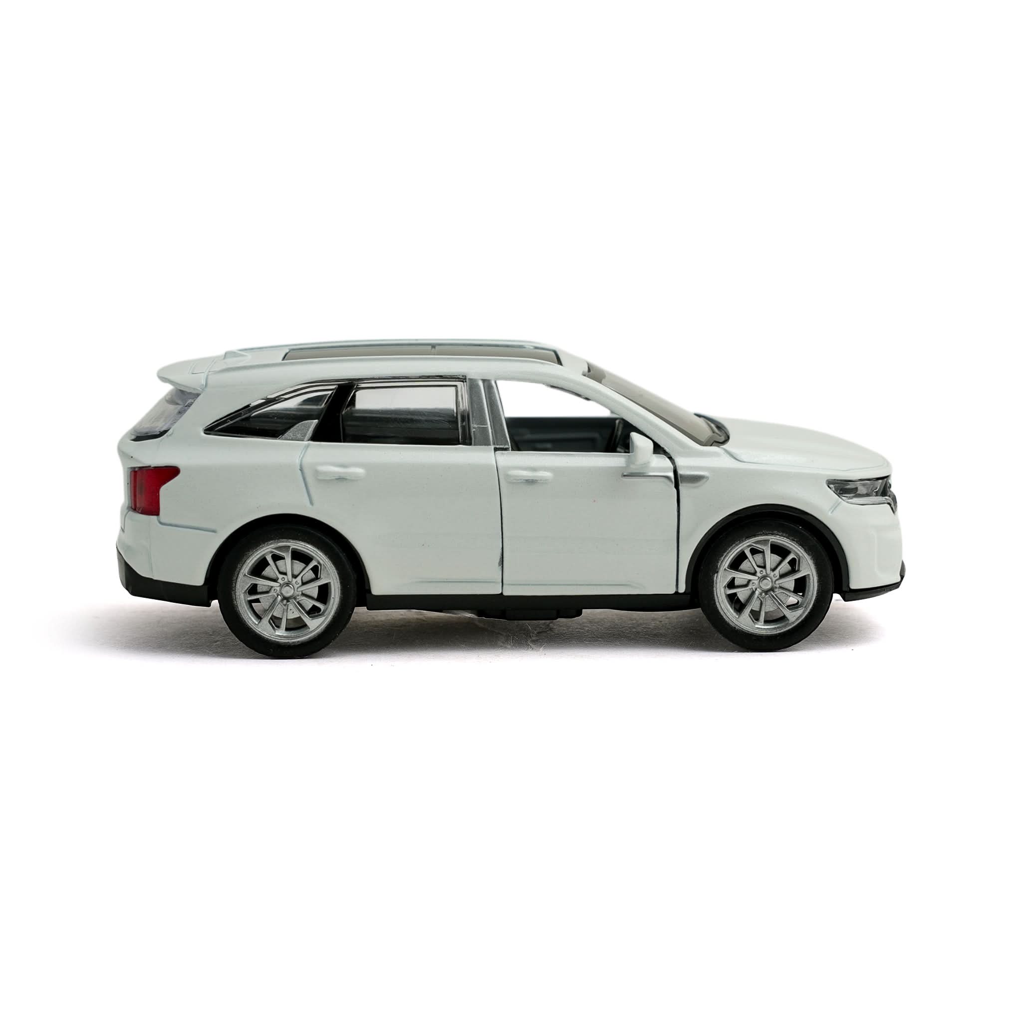 Die Cast Car With Light And Sound - White, Die-cast Model Car, Chase Value, Chase Value