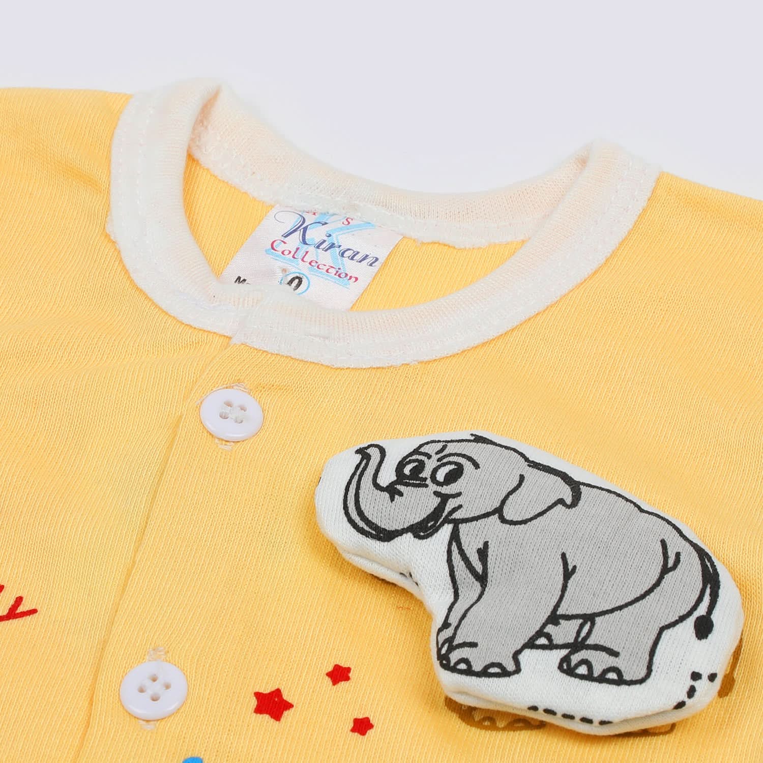Newborn Boys Half Sleeves Suit - Yellow, Newborn Boys Sets & Suits, Chase Value, Chase Value