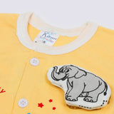 Newborn Boys Half Sleeves Suit - Yellow, Newborn Boys Sets & Suits, Chase Value, Chase Value