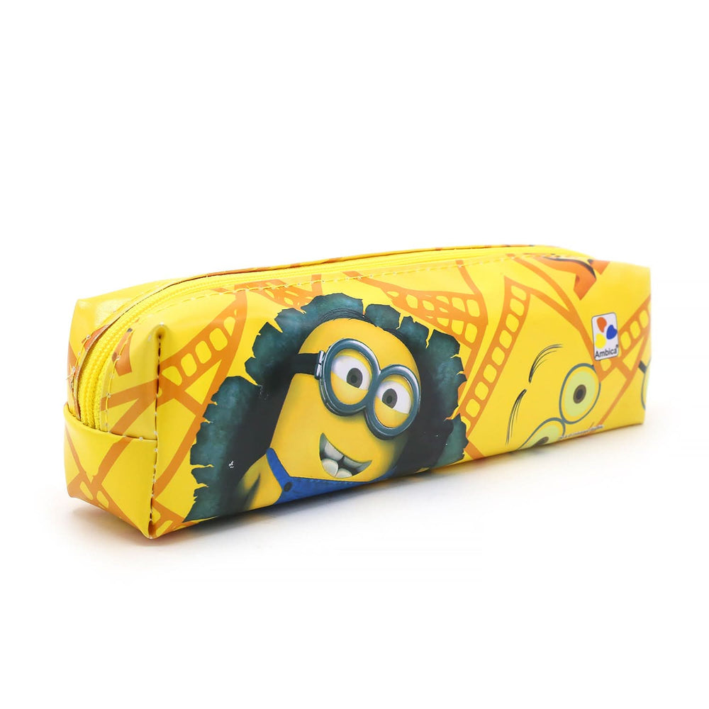 Pencil Pouch - Yellow, Pencil Boxes & Stationery Sets, Chase Value, Chase Value
