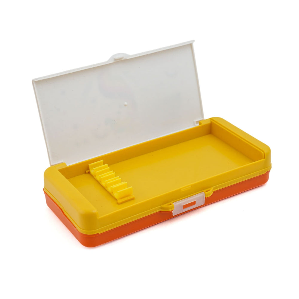 Pencil Box - Yellow, Stationery Pouch & Box, Chase Value, Chase Value