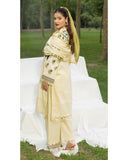 Colors Linen Digital Printed Suit - 3 Pc by Al-Zohaib