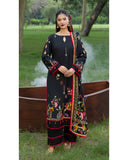 Colors Linen Digital Printed Suit - 3 Pc by Al-Zohaib