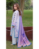 Colors Linen Digital Printed Suit - 3 Pc by Al-Zohaib