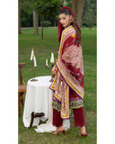 Colors Linen Digital Printed Suit - 3 Pc by Al-Zohaib