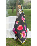Colors Linen Digital Printed Suit - 3 Pc by Al-Zohaib