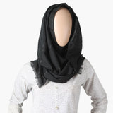 Women's Turkish Scarf - Black, Women Shawls & Scarves, Chase Value, Chase Value