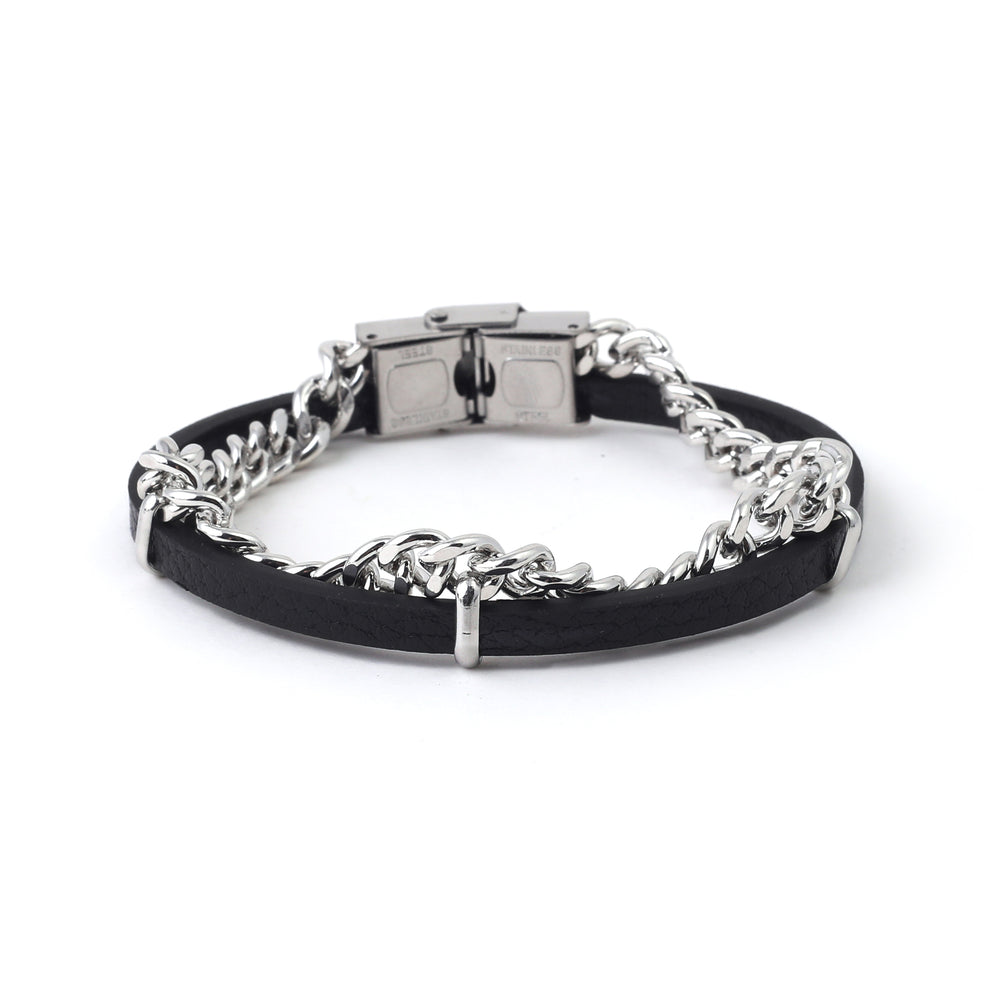 Men's Breclets - Black & Silver, Men's Jewellery, Chase Value, Chase Value