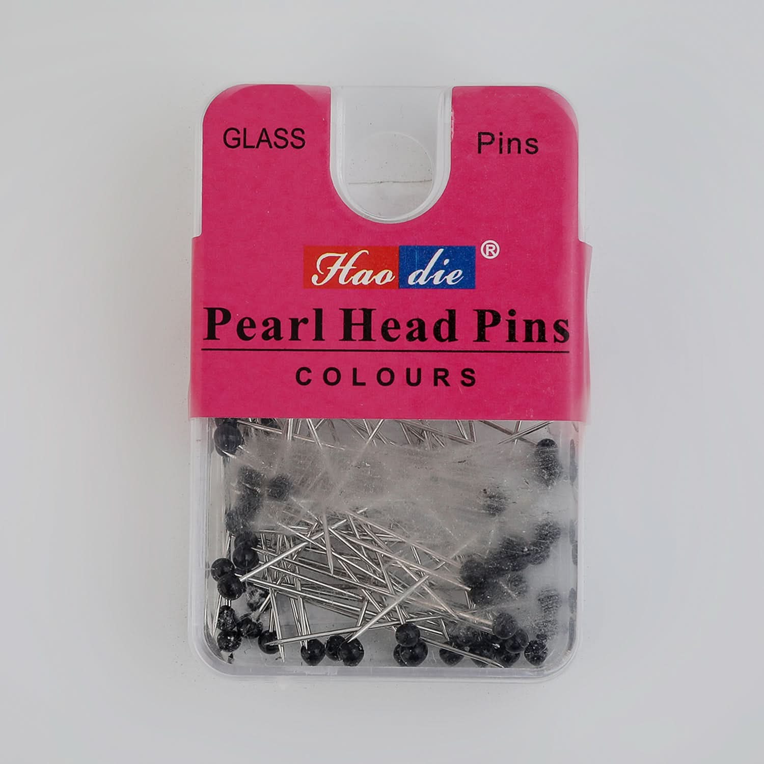 Scarf Pin Box Pack Of 50 - Black & White, Girls Hair Accessories, Chase Value, Chase Value