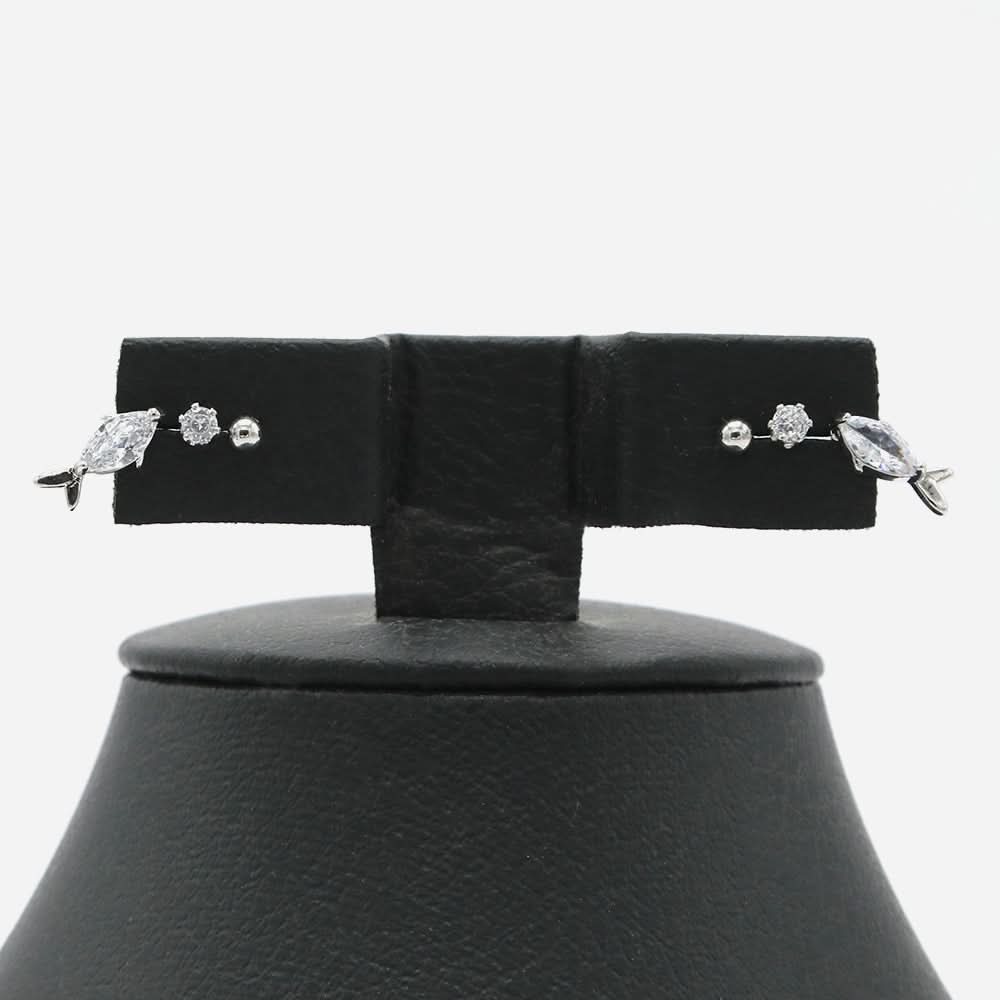 Women's Stud Earring - Silver, Women Earrings & Tops, Chase Value, Chase Value