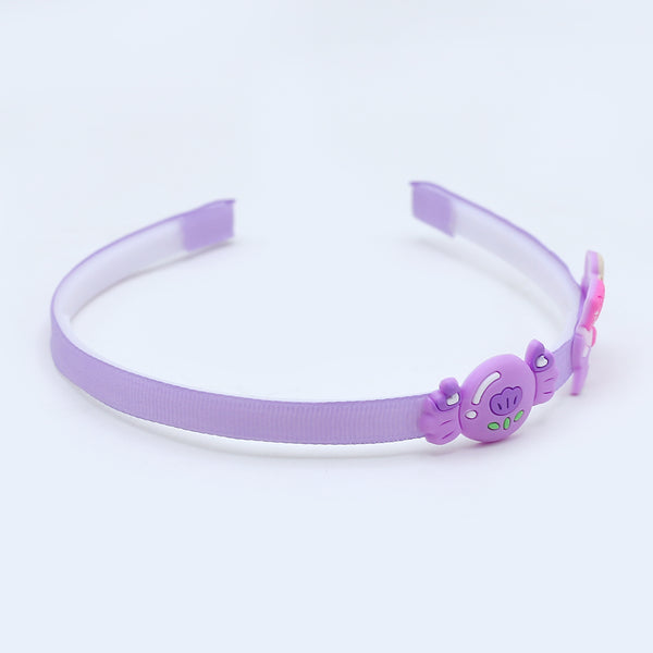 Girls Fancy Hair Band - Purple