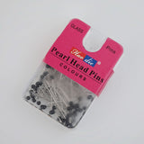 Scarf Pin Box Pack Of 50 - Black & White, Girls Hair Accessories, Chase Value, Chase Value