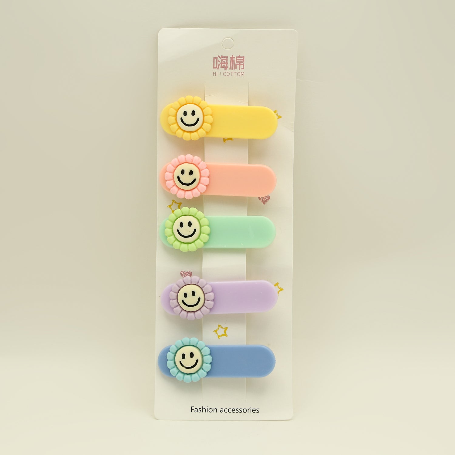 Girls Hair Pin Pack Of 5 - Multi Color, Girls Hair Accessories, Chase Value, Chase Value