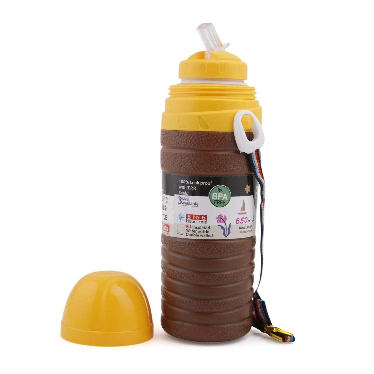 Belli Plastic Fresh & Cool Bottle Medium, Water Bottle, Chase Value, Chase Value