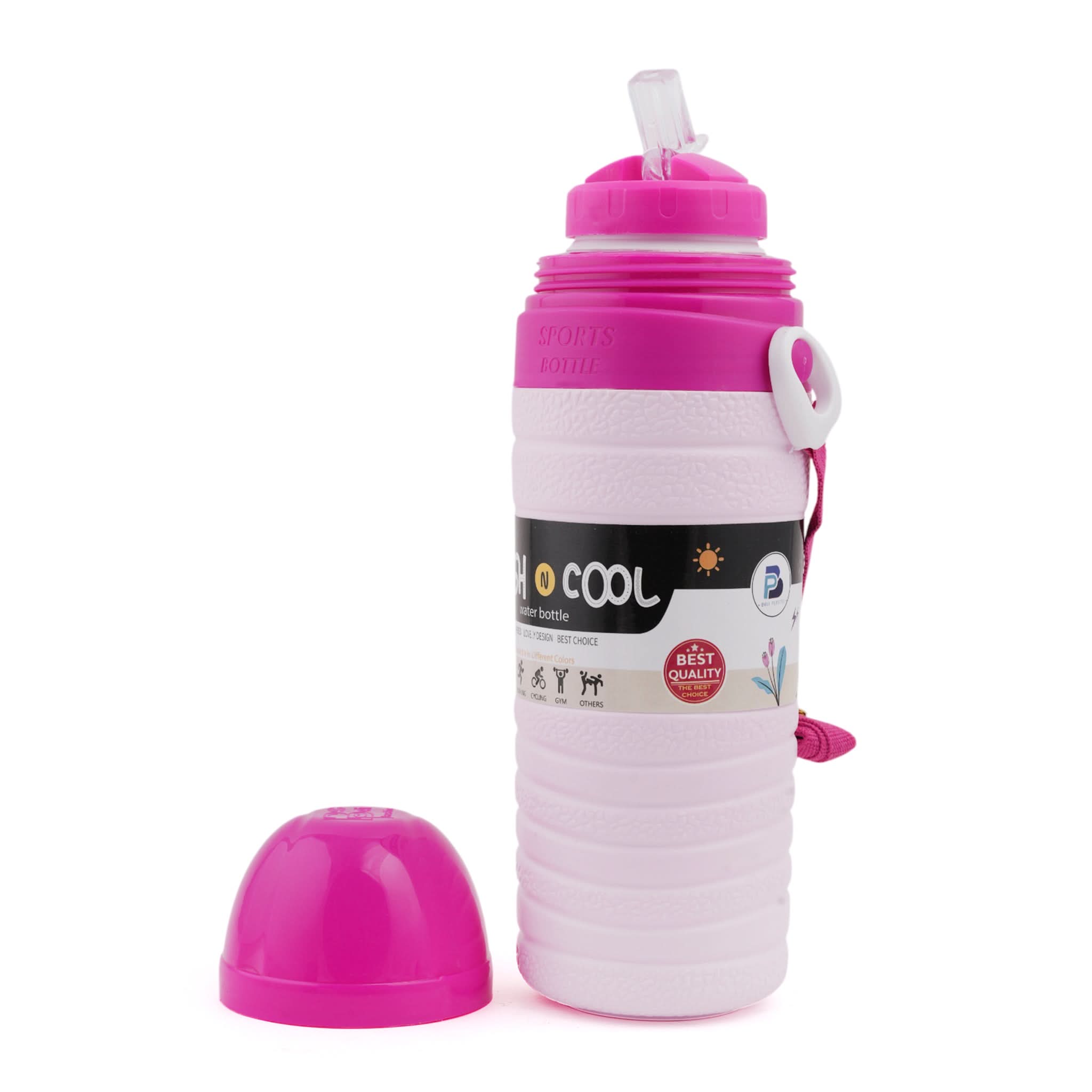 Belli Plastic Fresh & Cool Bottle Medium, Water Bottle, Chase Value, Chase Value