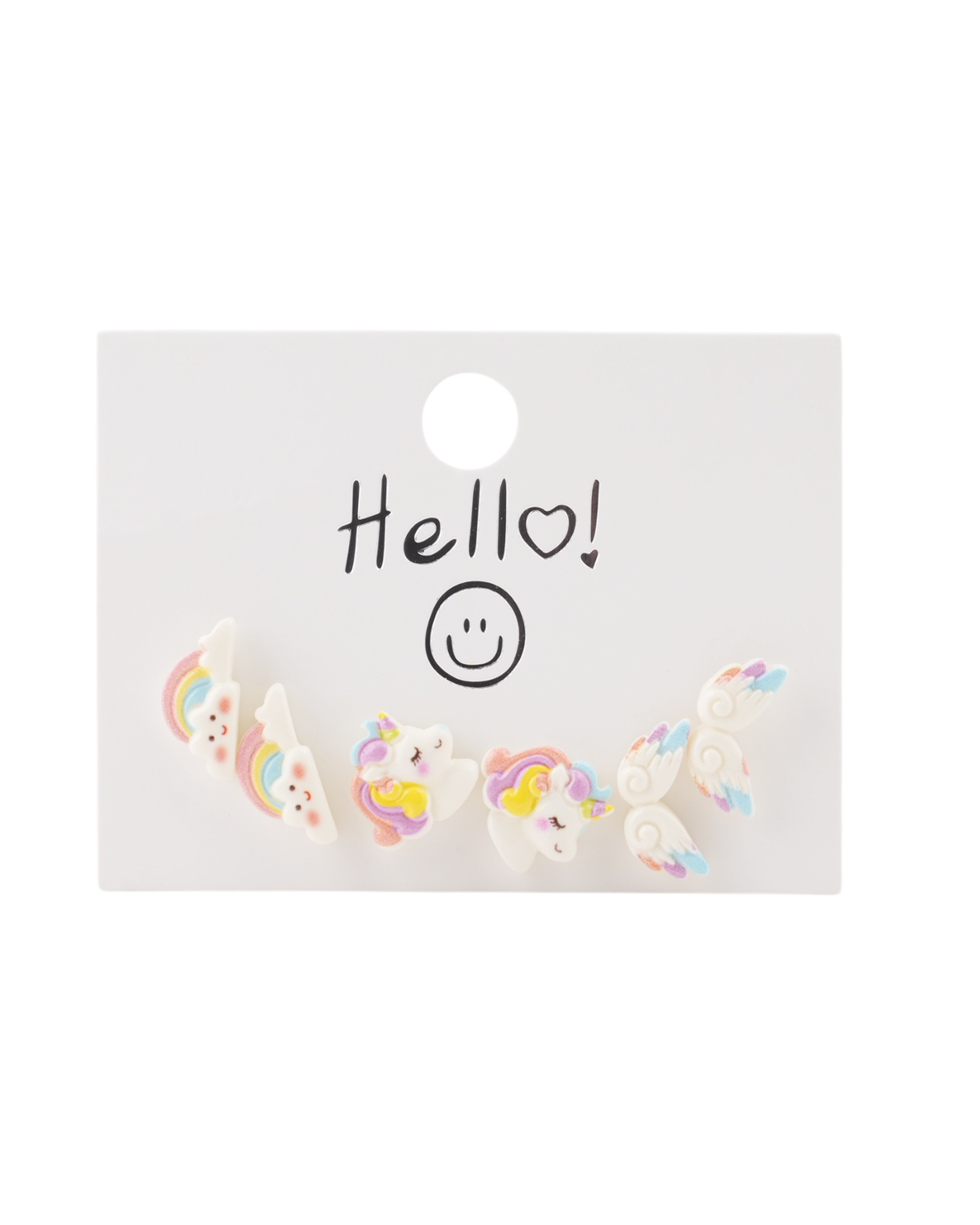 Children 3-Piece Plastic Tops, Girls Earrings & Tops, Chase Value, Chase Value