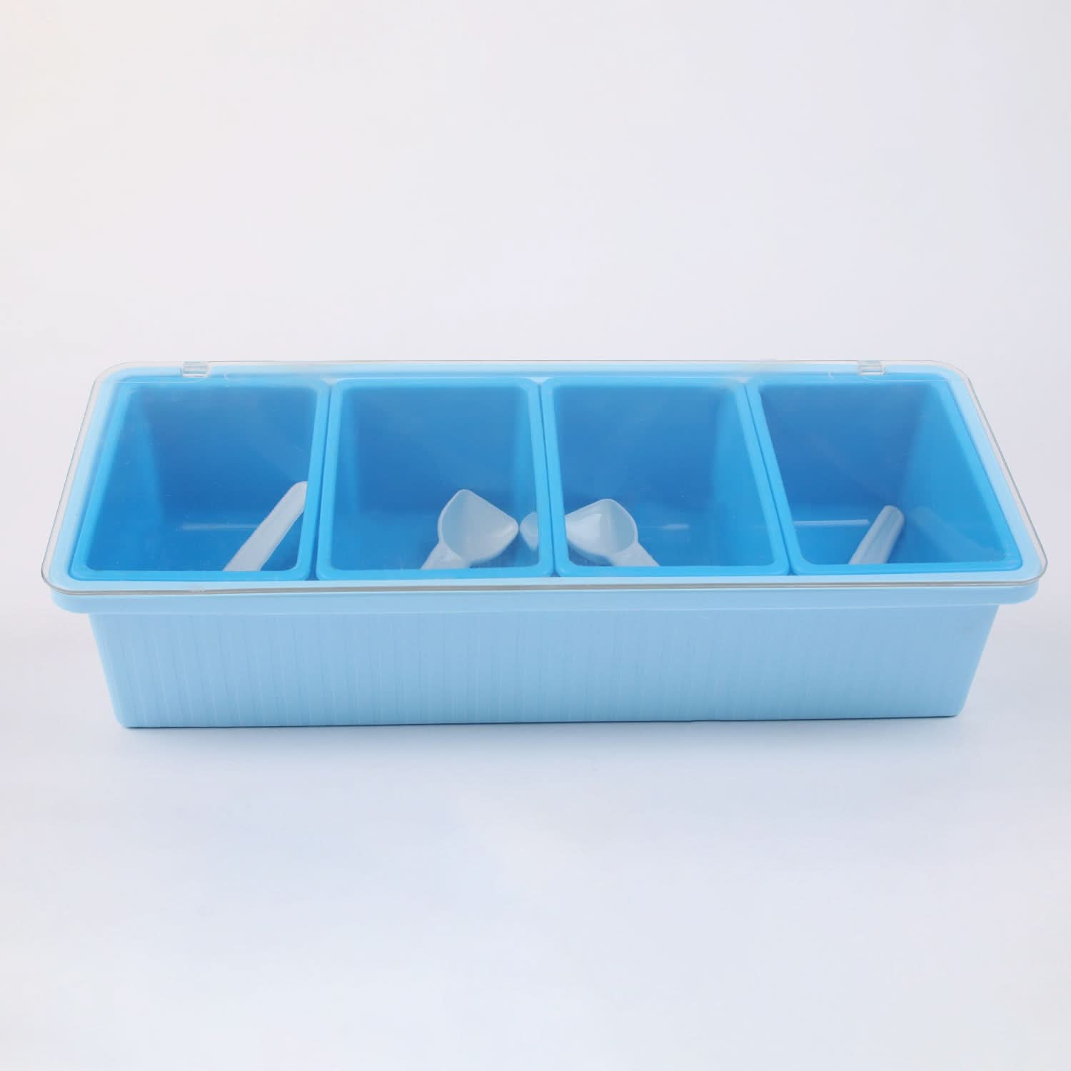 Spice Box 4 Pcs - Blue, Storage Boxes, Chase Value, Chase Value