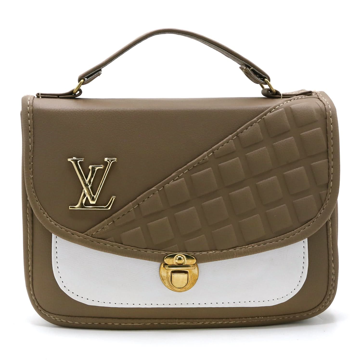 Women's Shoulder Bag - Beige, Women Bags, Chase Value, Chase Value