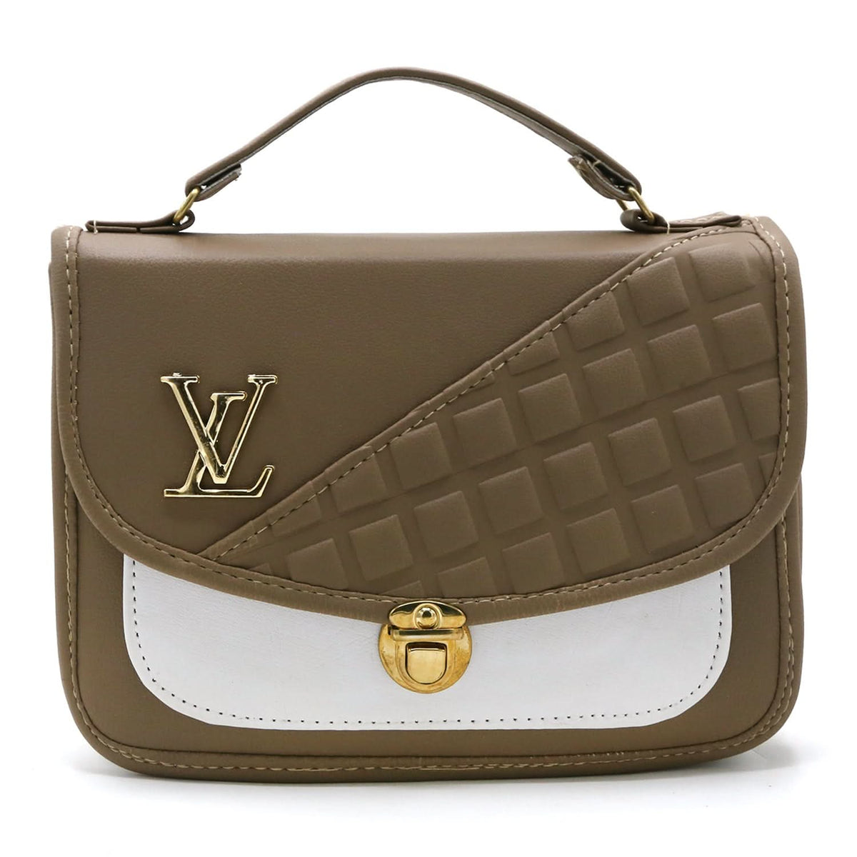 Women's Shoulder Bag - Beige, Women Bags, Chase Value, Chase Value