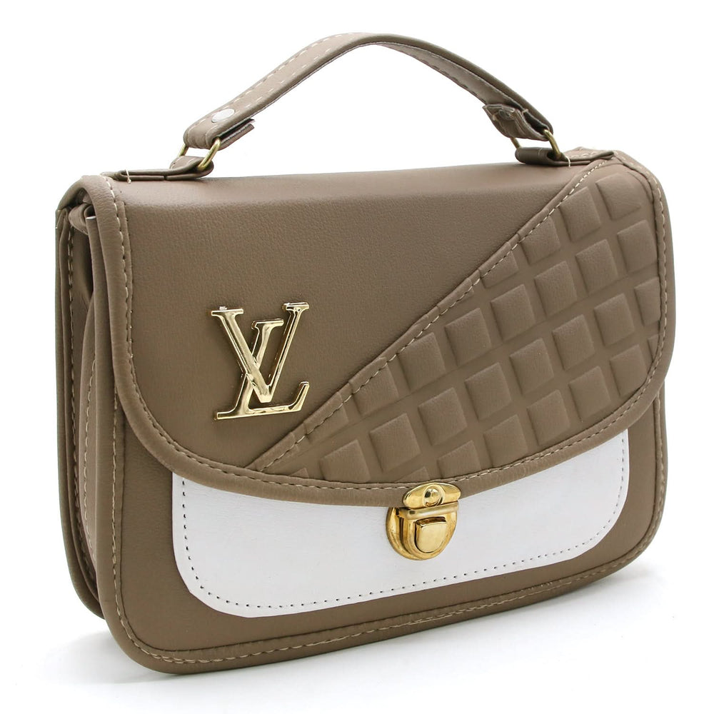 Women's Shoulder Bag - Beige, Women Bags, Chase Value, Chase Value