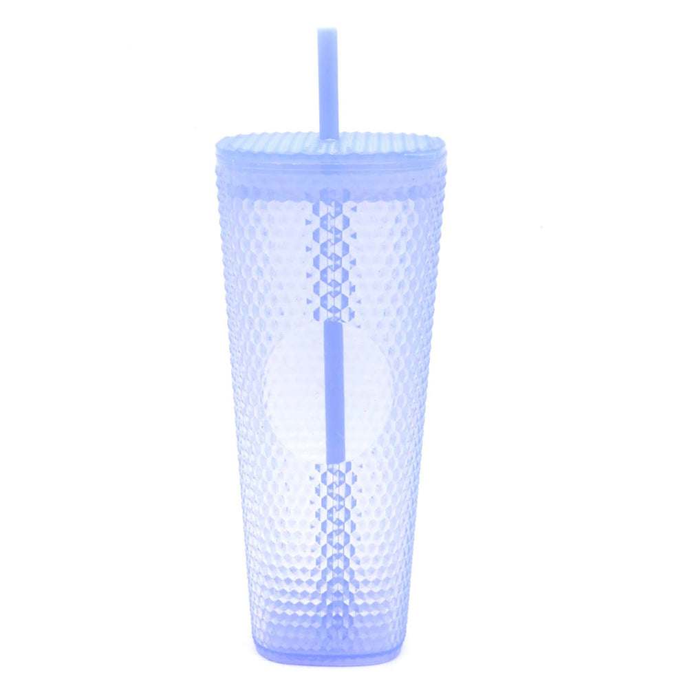 Color Glass With Straw 2Pc, Glassware & Drinkware, Chase Value, Chase Value